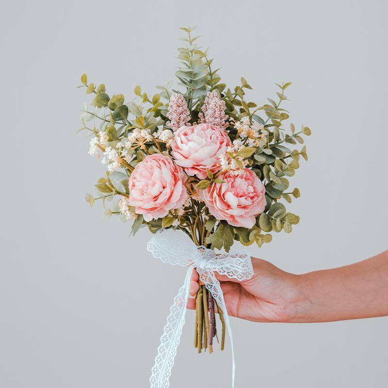 Simulation flowers wedding hand bouquet decoration wedding bouquet